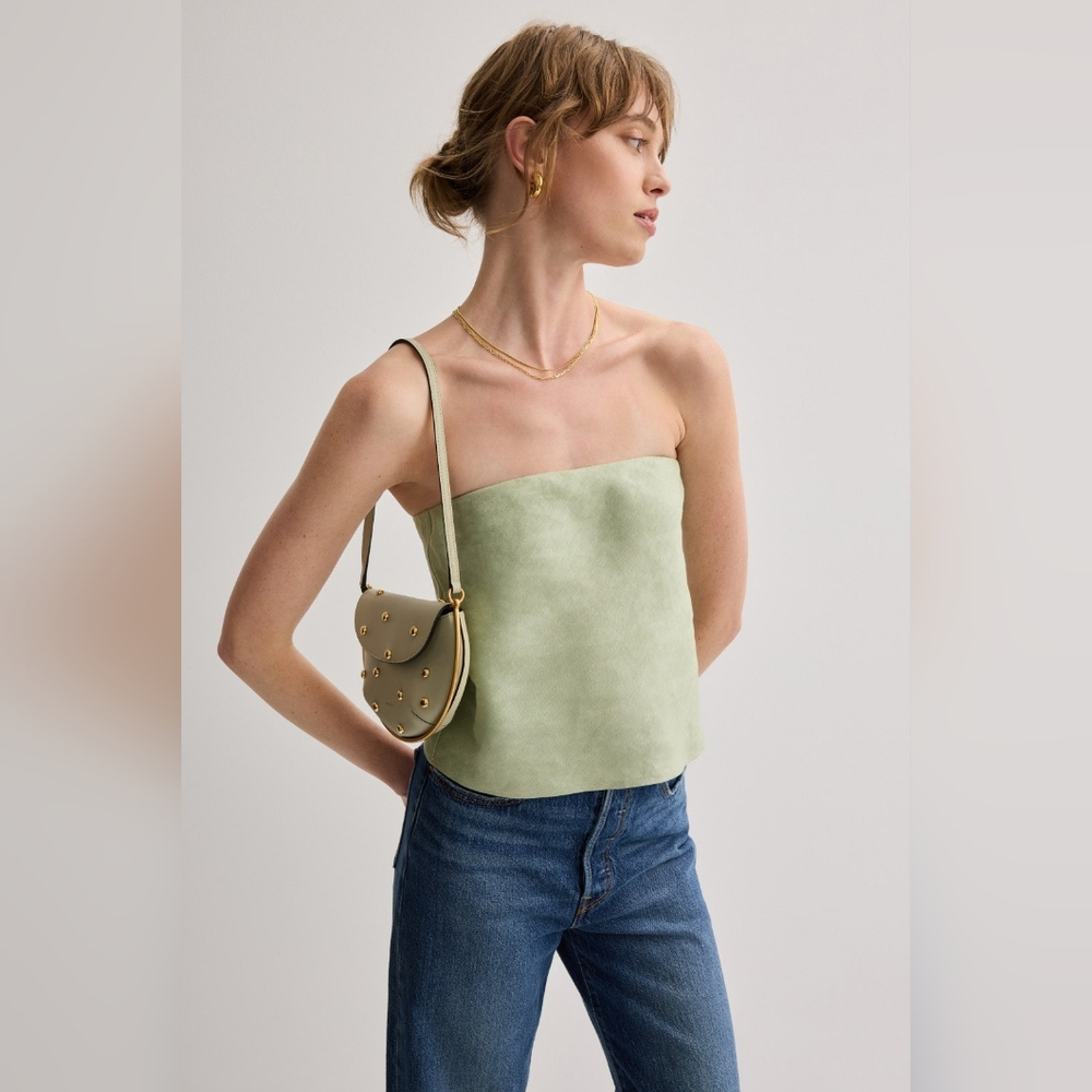 Reformation linen spritz top